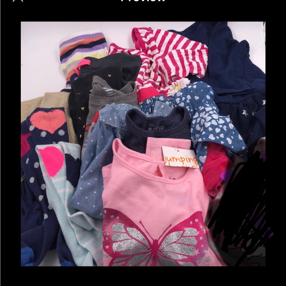 12 pieces Girls 4T bundle